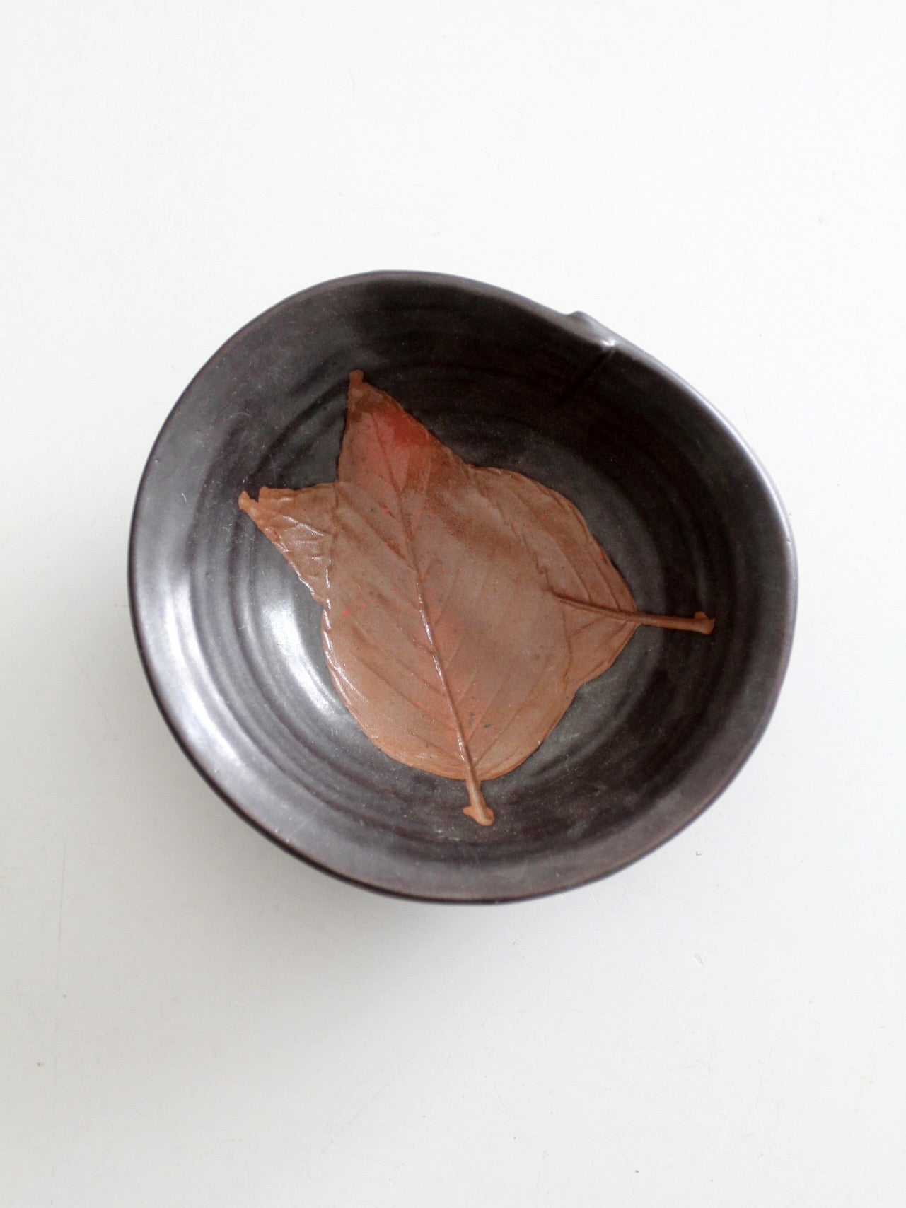 vintage studio pottery bowl