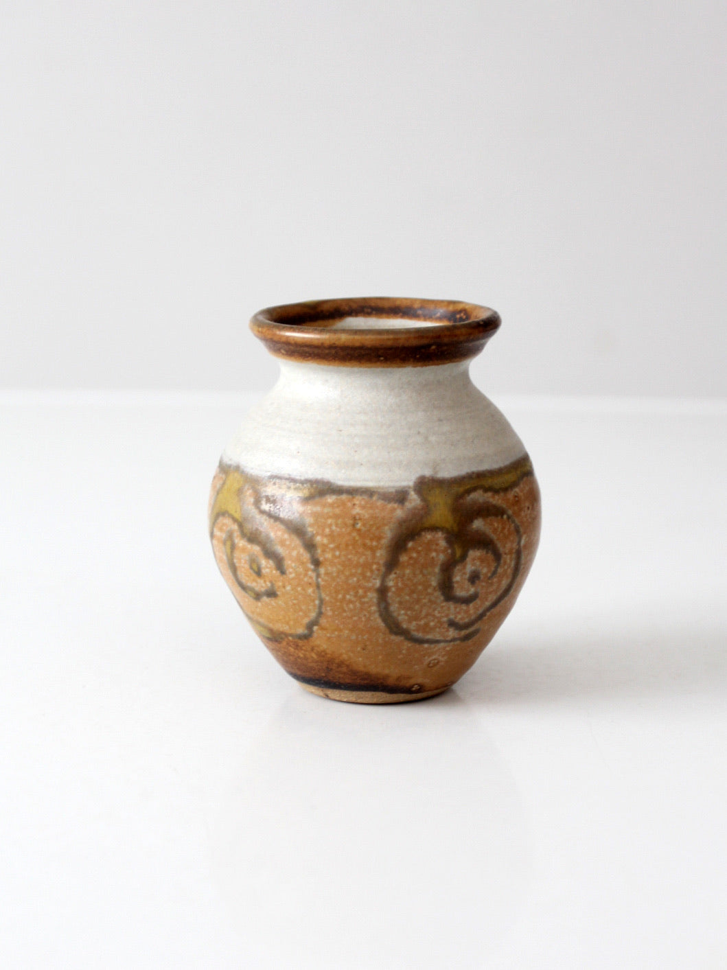 mid-century Bonnie Staffel pottery vase