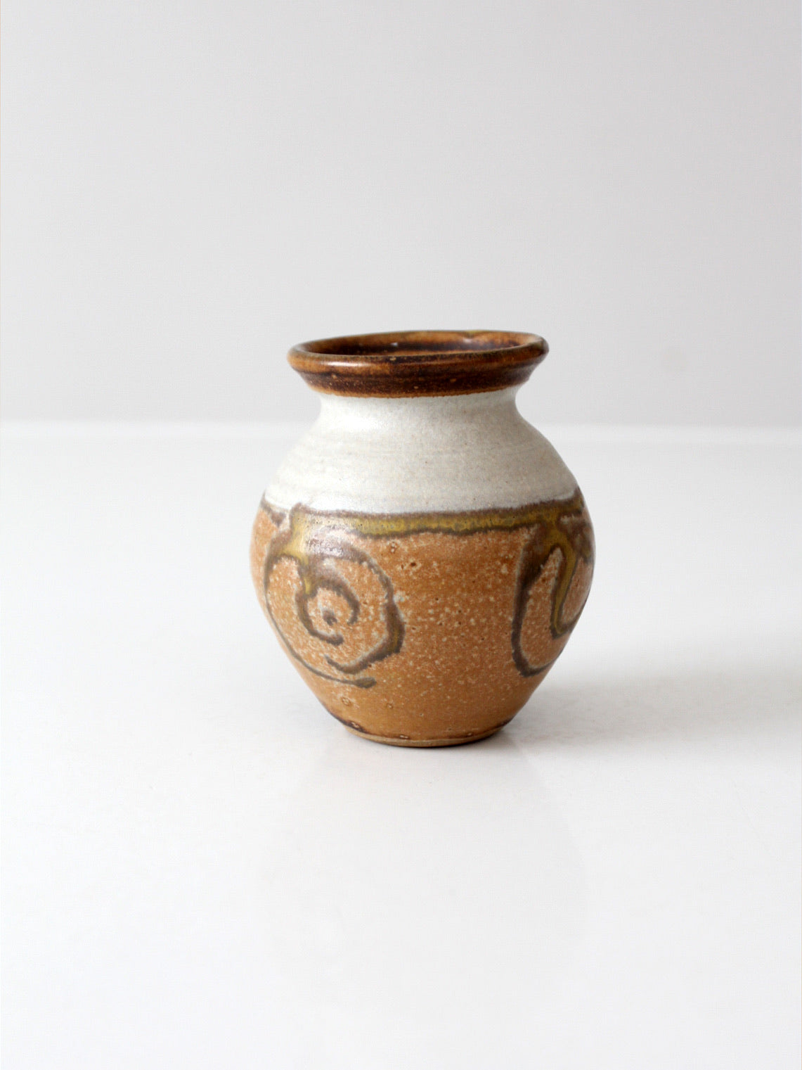 mid-century Bonnie Staffel pottery vase
