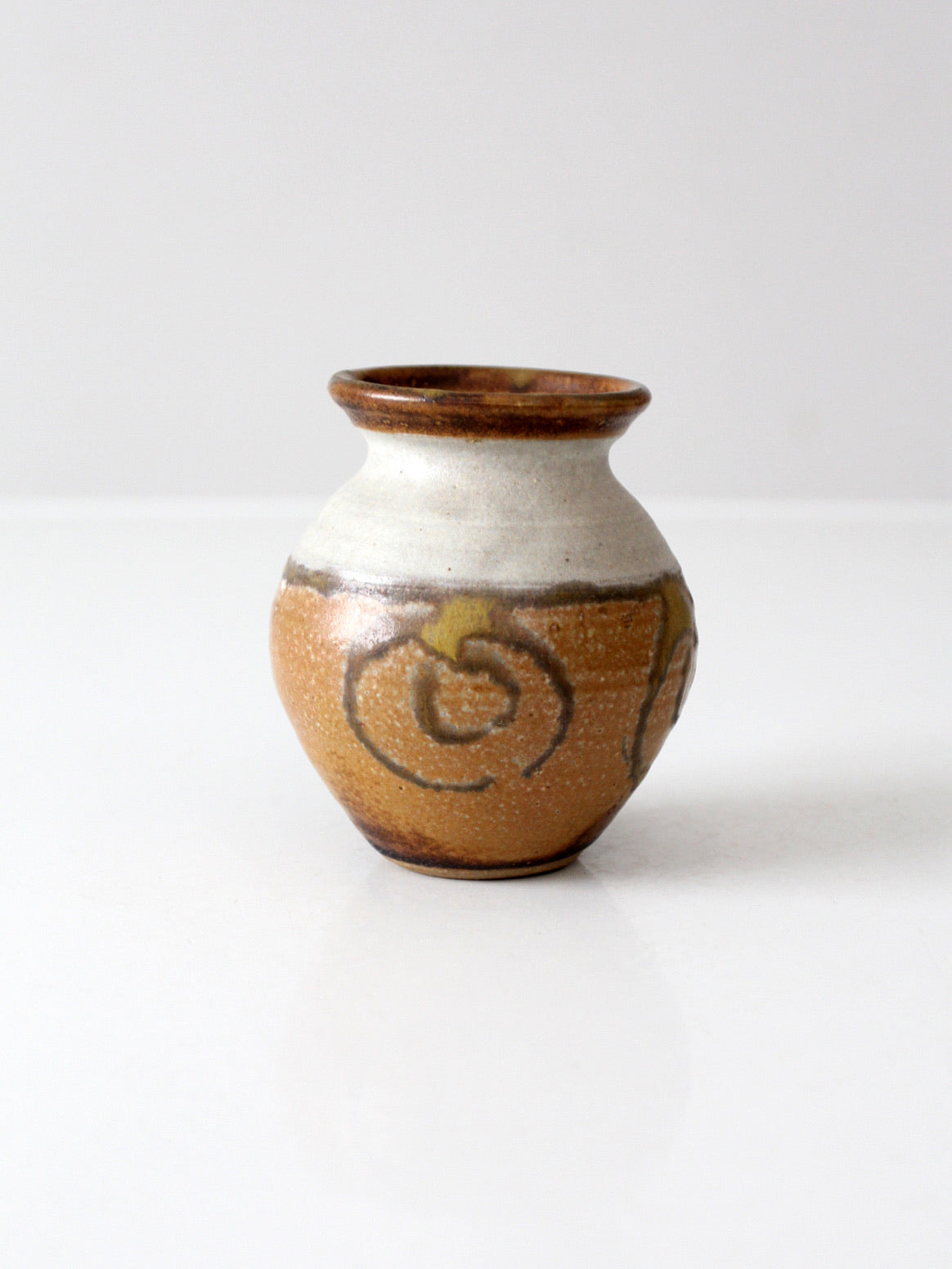 mid-century Bonnie Staffel pottery vase