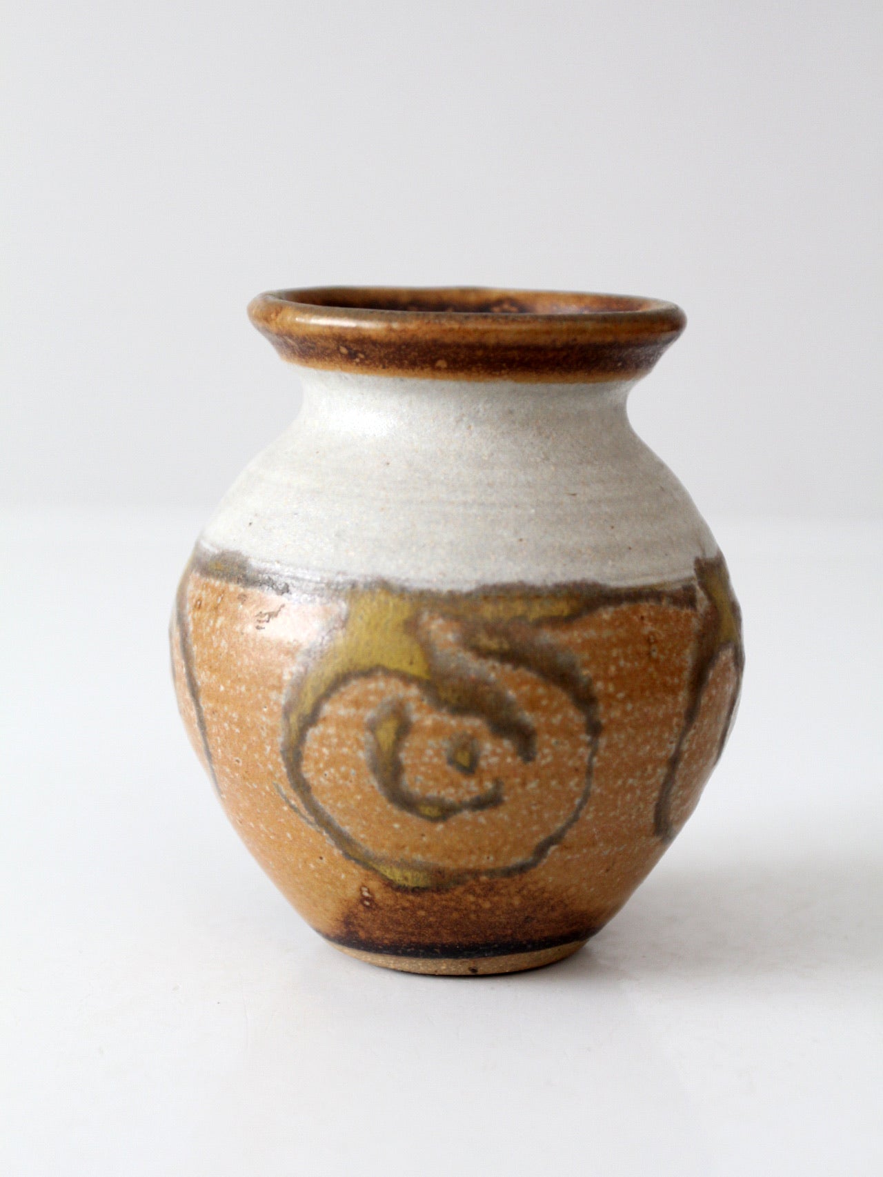 mid-century Bonnie Staffel pottery vase
