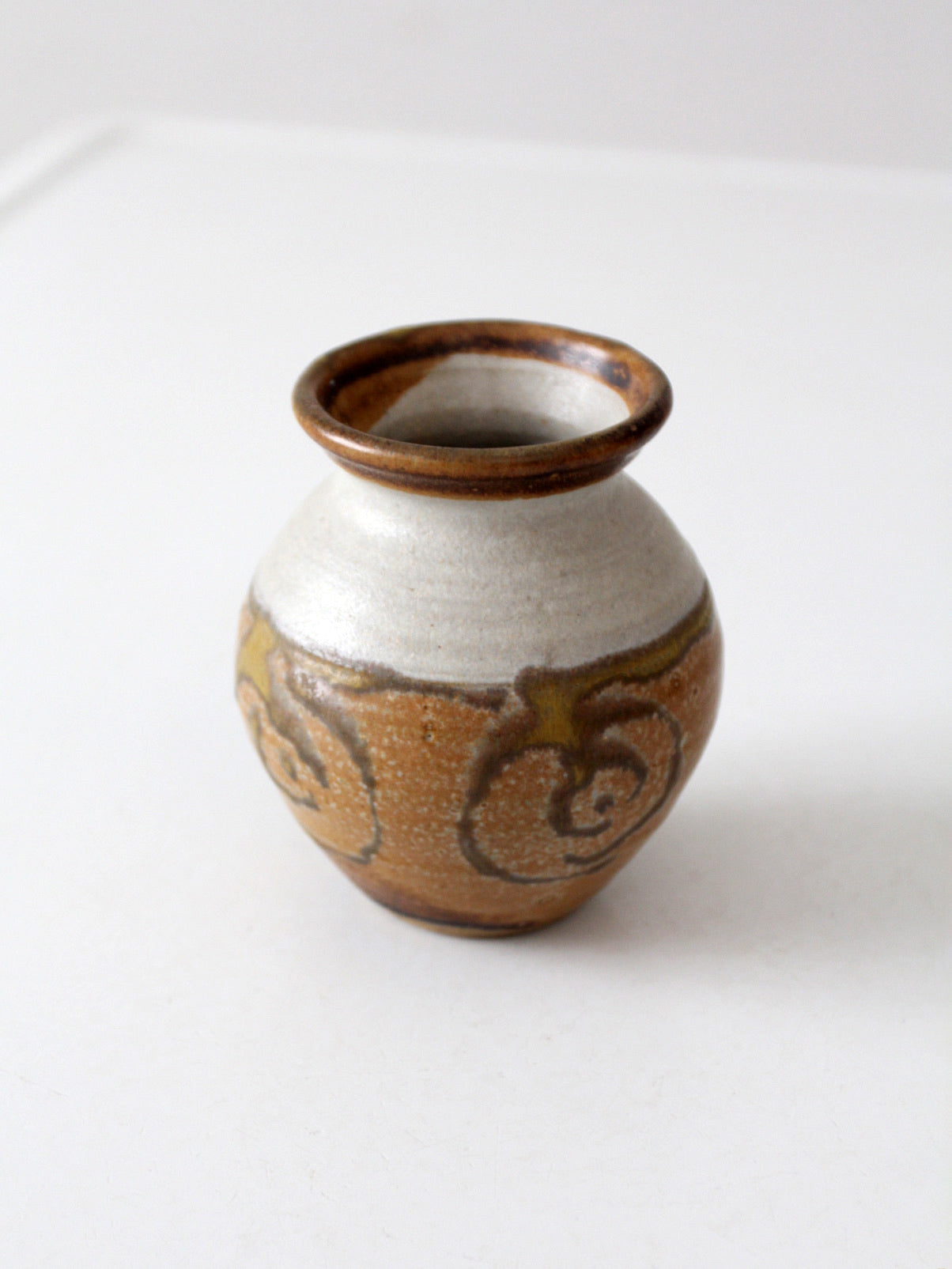 mid-century Bonnie Staffel pottery vase