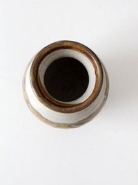 mid-century Bonnie Staffel pottery vase