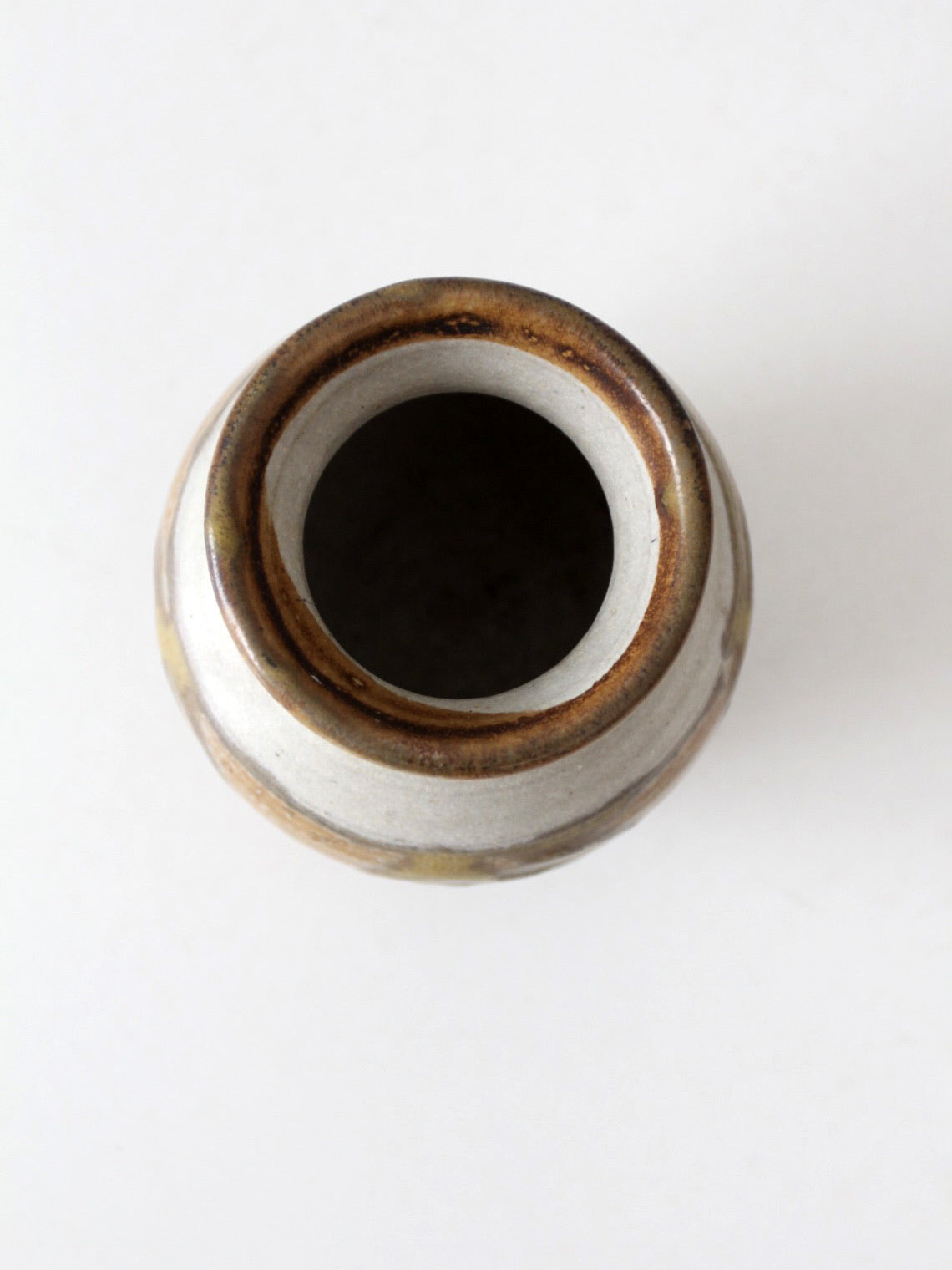 mid-century Bonnie Staffel pottery vase