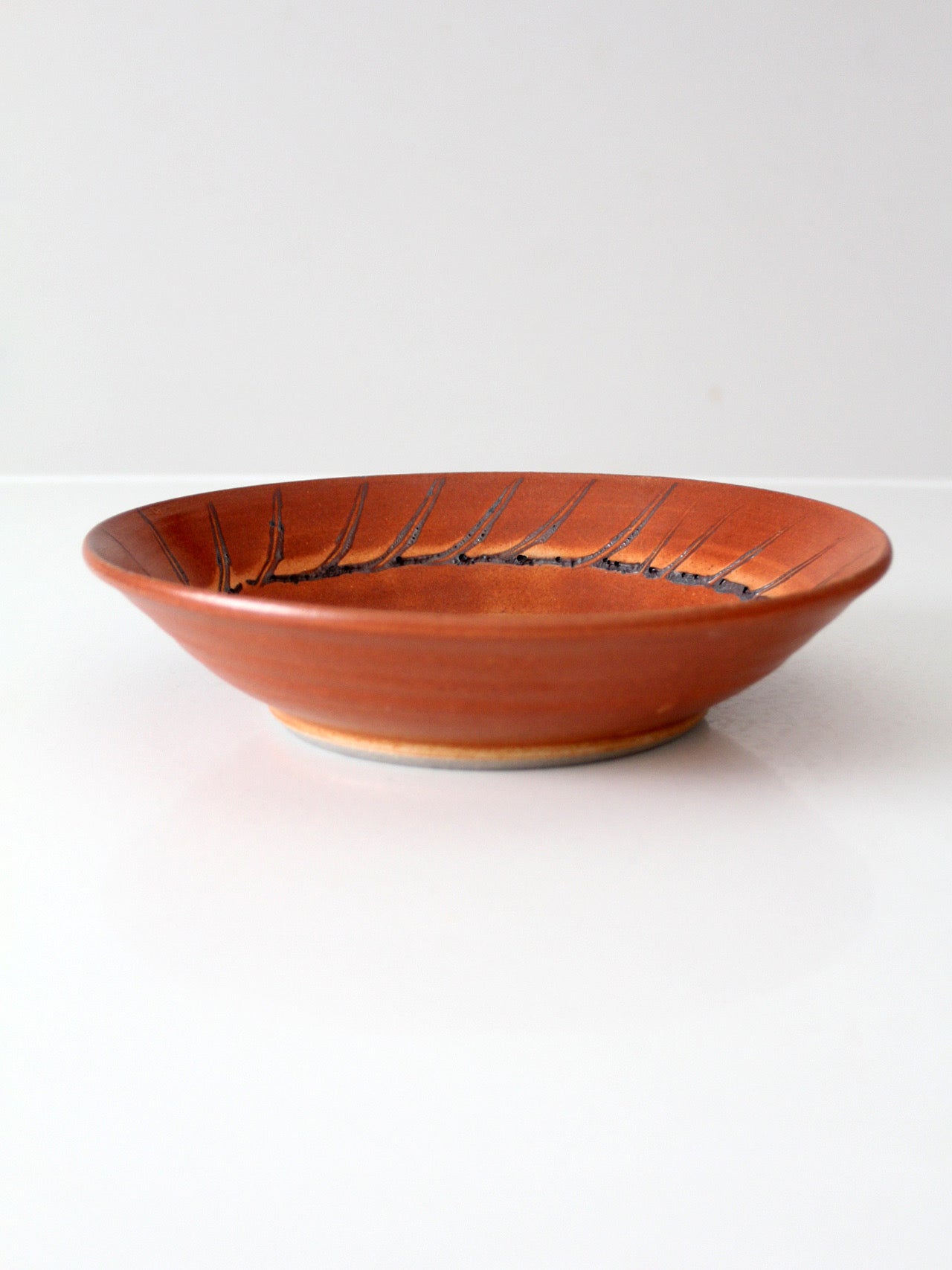 vintage studio pottery bowl