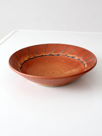 vintage studio pottery bowl