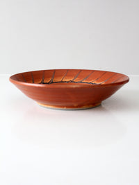 vintage studio pottery bowl