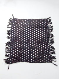 vintage crotchet throw blanket