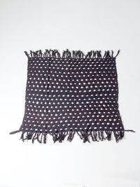 vintage crotchet throw blanket