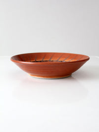 vintage studio pottery bowl