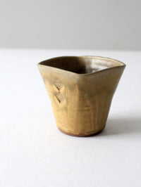 vintage studio pottery vase