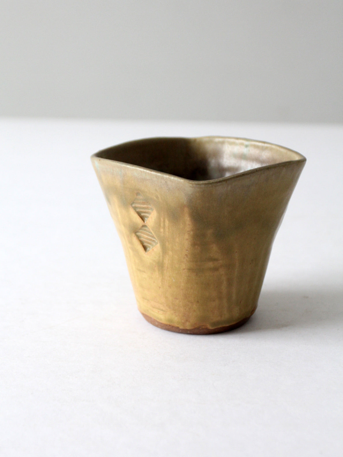 vintage studio pottery vase