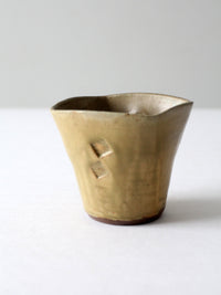 vintage studio pottery vase