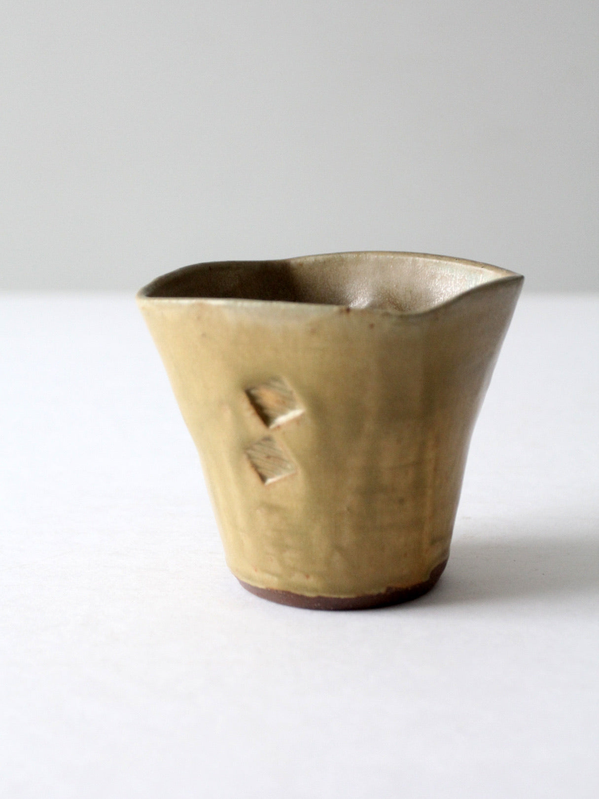 vintage studio pottery vase