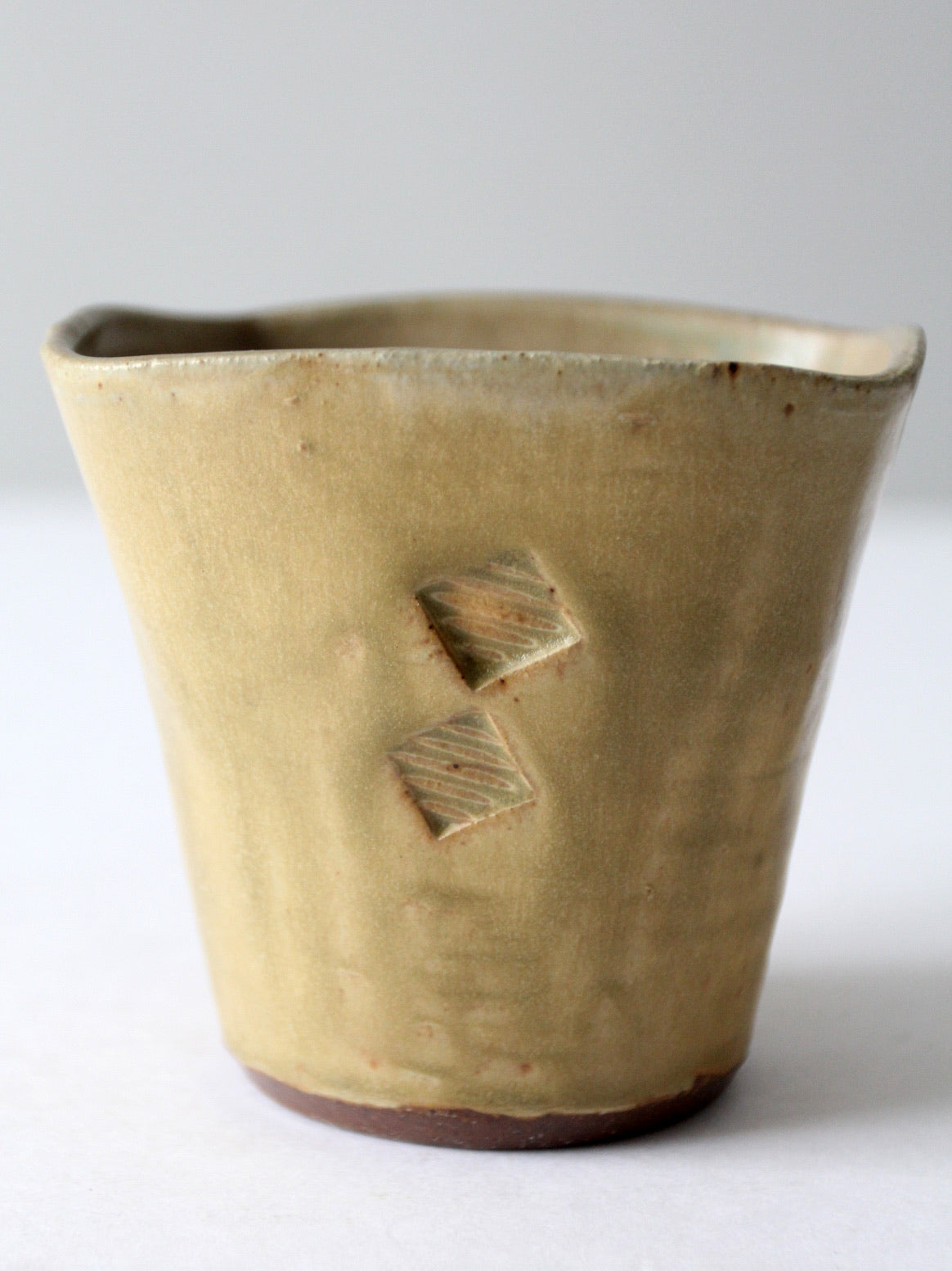 vintage studio pottery vase