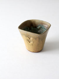 vintage studio pottery vase