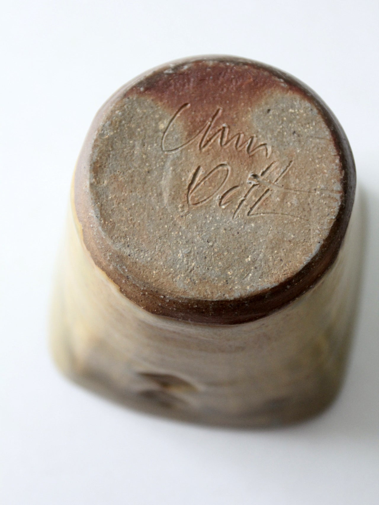 vintage studio pottery vase