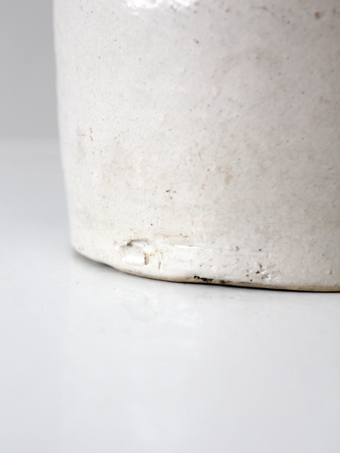 antique stoneware crock jar