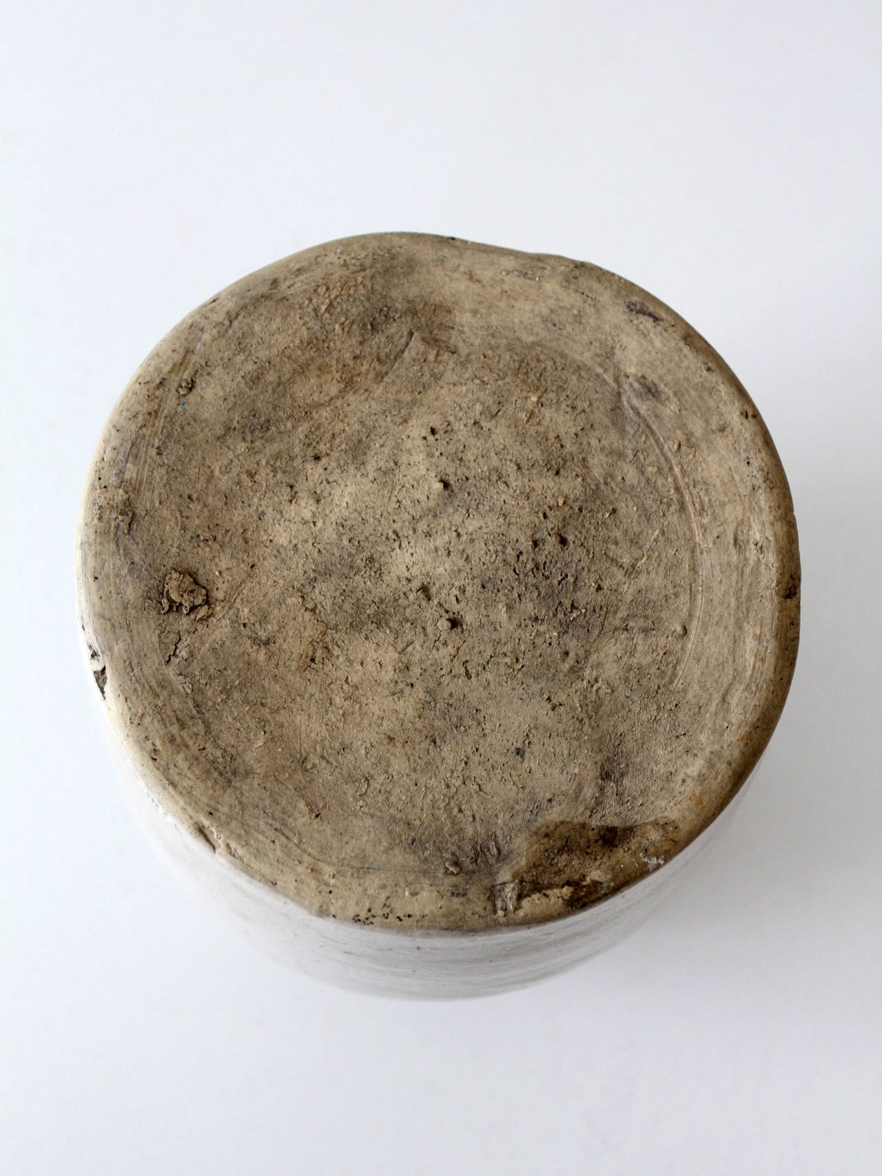 antique stoneware crock jar