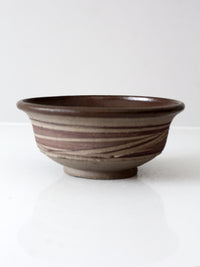 vintage studio pottery bowl