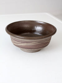 vintage studio pottery bowl