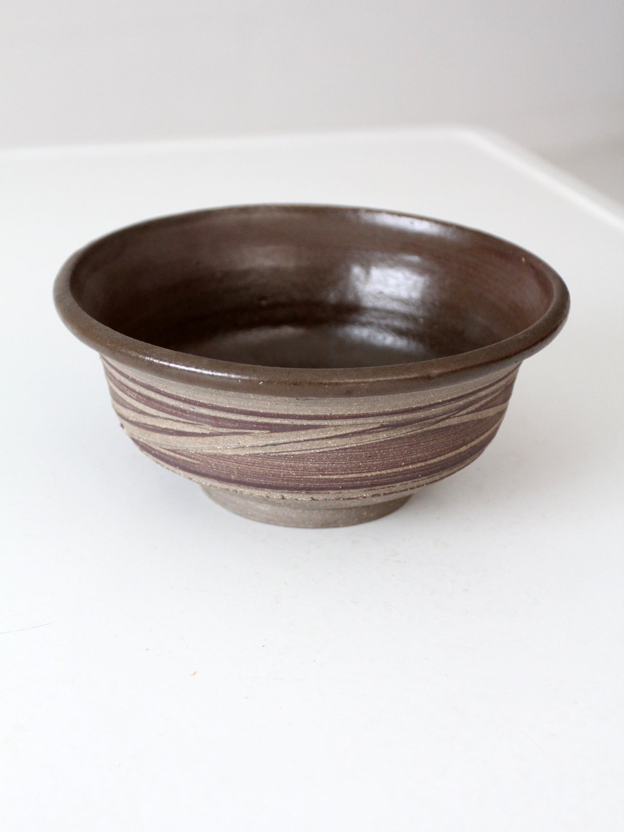 vintage studio pottery bowl