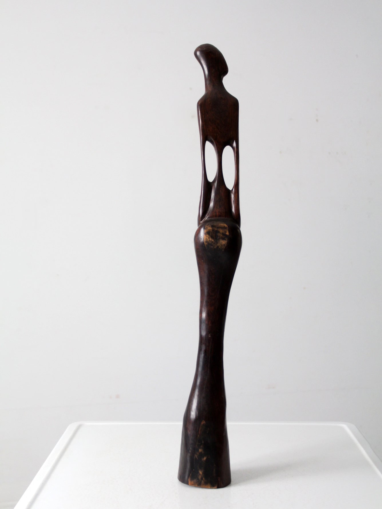 mid-century sculpture woman with child