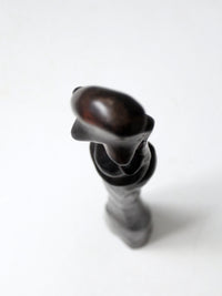 mid-century sculpture woman with child