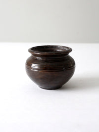 vintage studio pottery vase