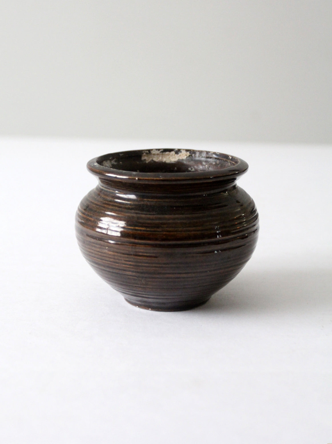 vintage studio pottery vase