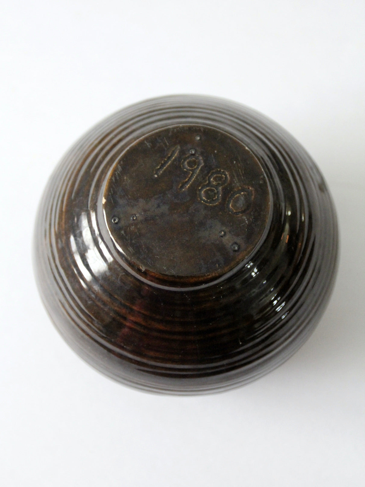 vintage studio pottery vase