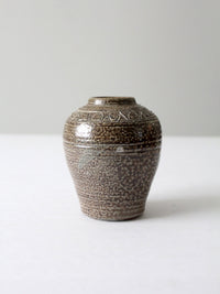 vintage studio pottery vase