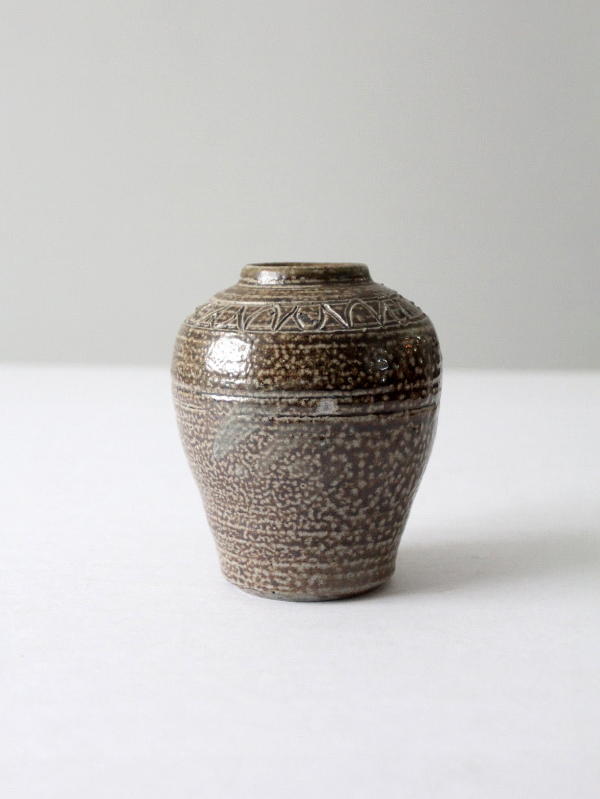 vintage studio pottery vase