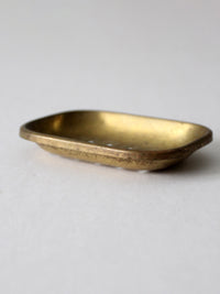 antique brass soap dish