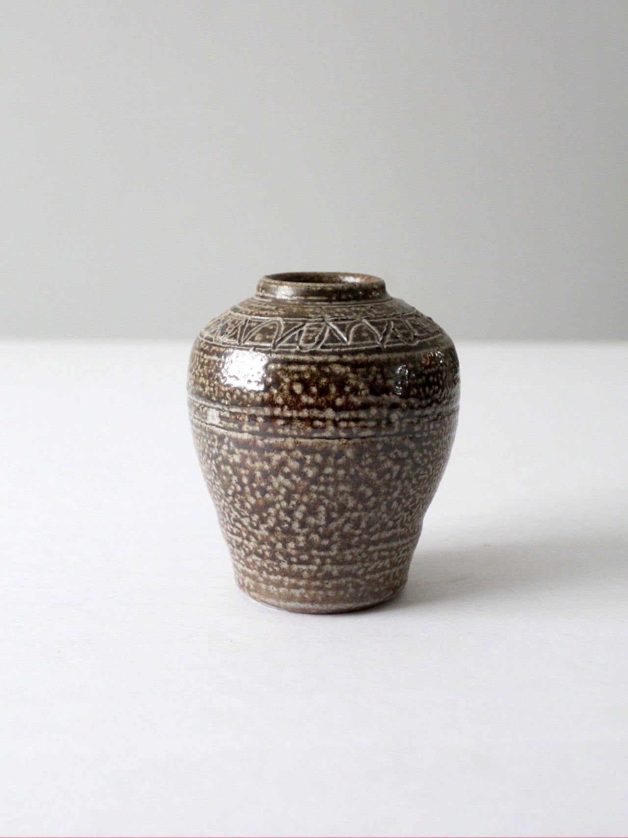 vintage studio pottery vase