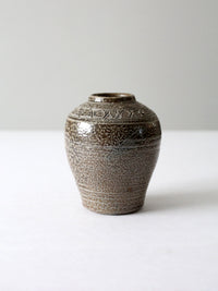 vintage studio pottery vase