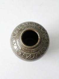vintage studio pottery vase