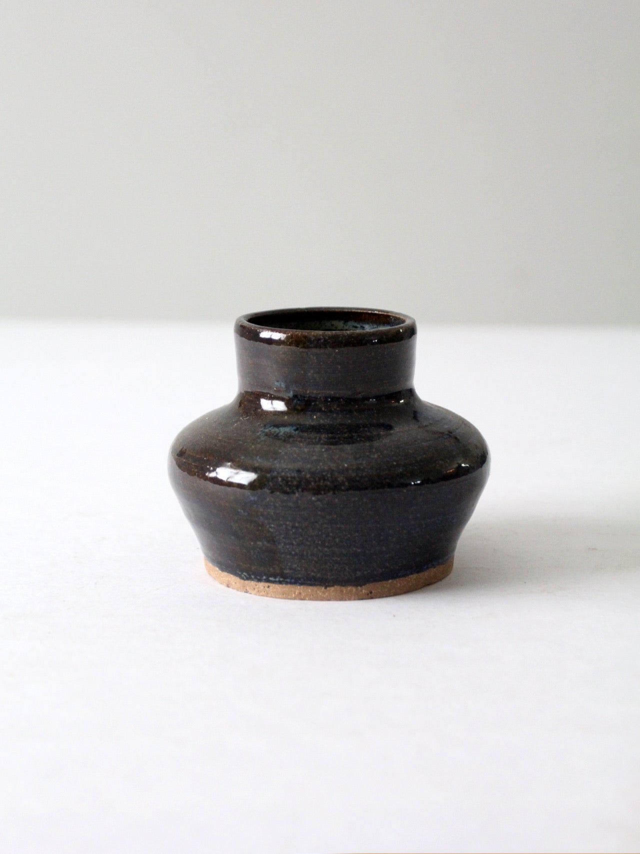 vintage studio pottery vase