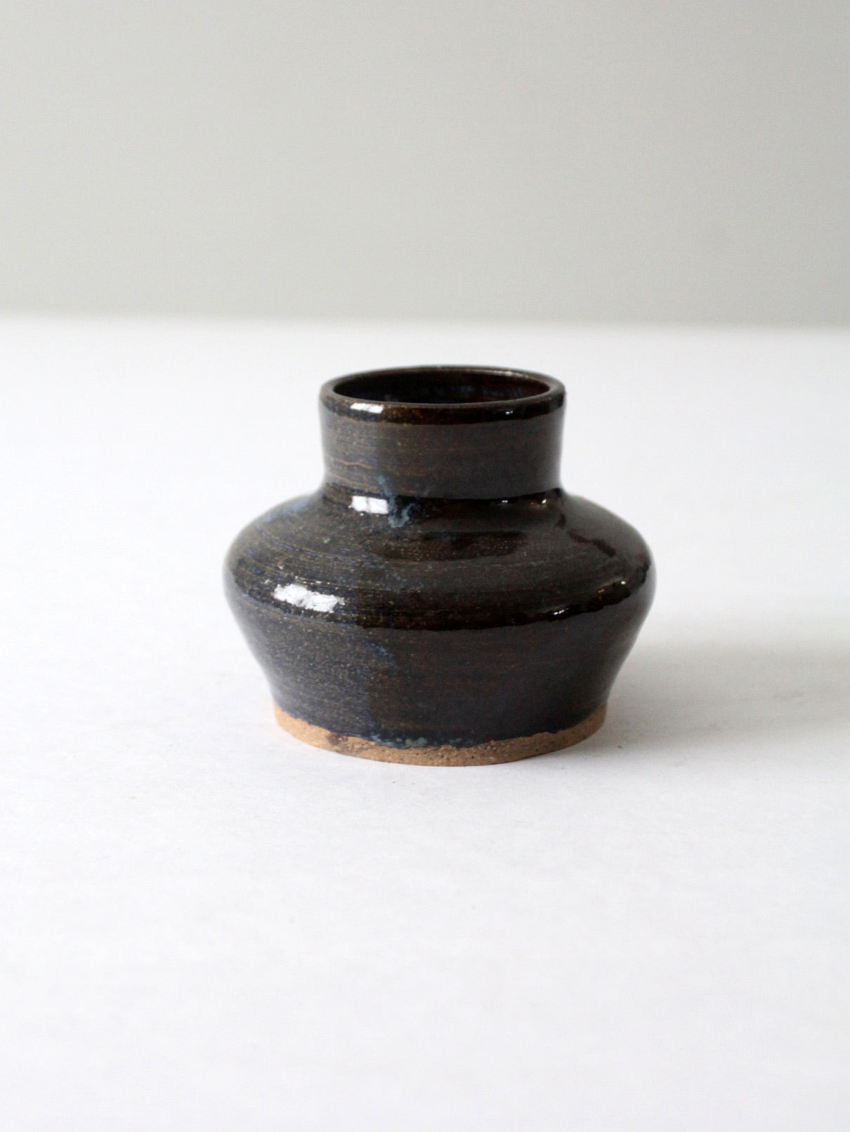 vintage studio pottery vase