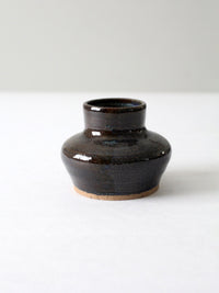vintage studio pottery vase