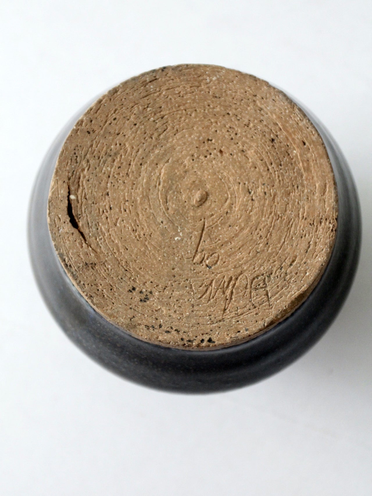 vintage studio pottery vase