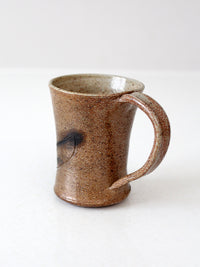 vintage studio pottery mug