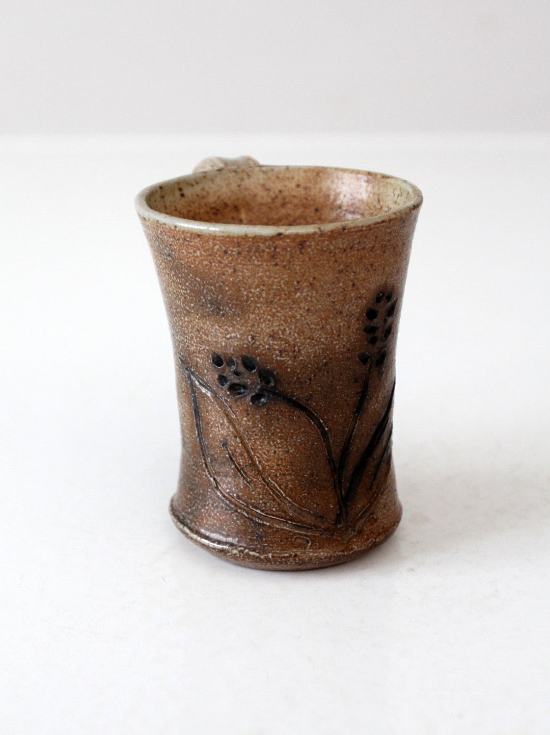 vintage studio pottery mug