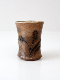 vintage studio pottery mug