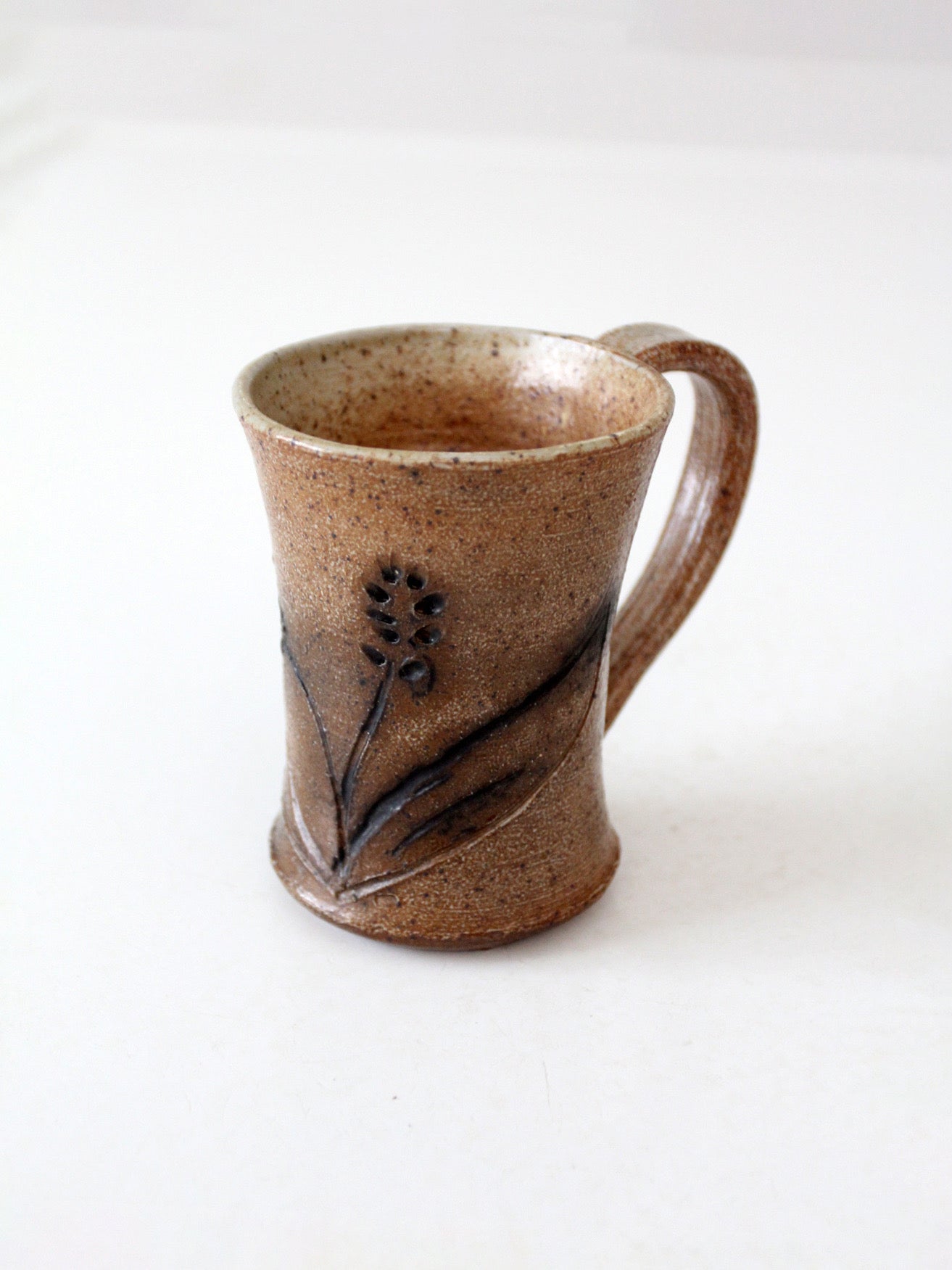 vintage studio pottery mug