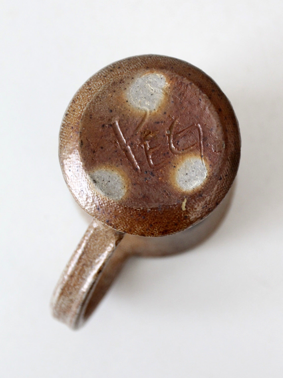 vintage studio pottery mug