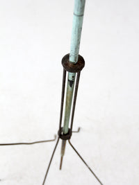antique American lightning rods pair