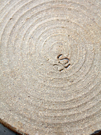 vintage studio pottery hanging plate