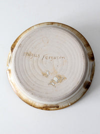 vintage Douglas Ferguson studio pottery bowl
