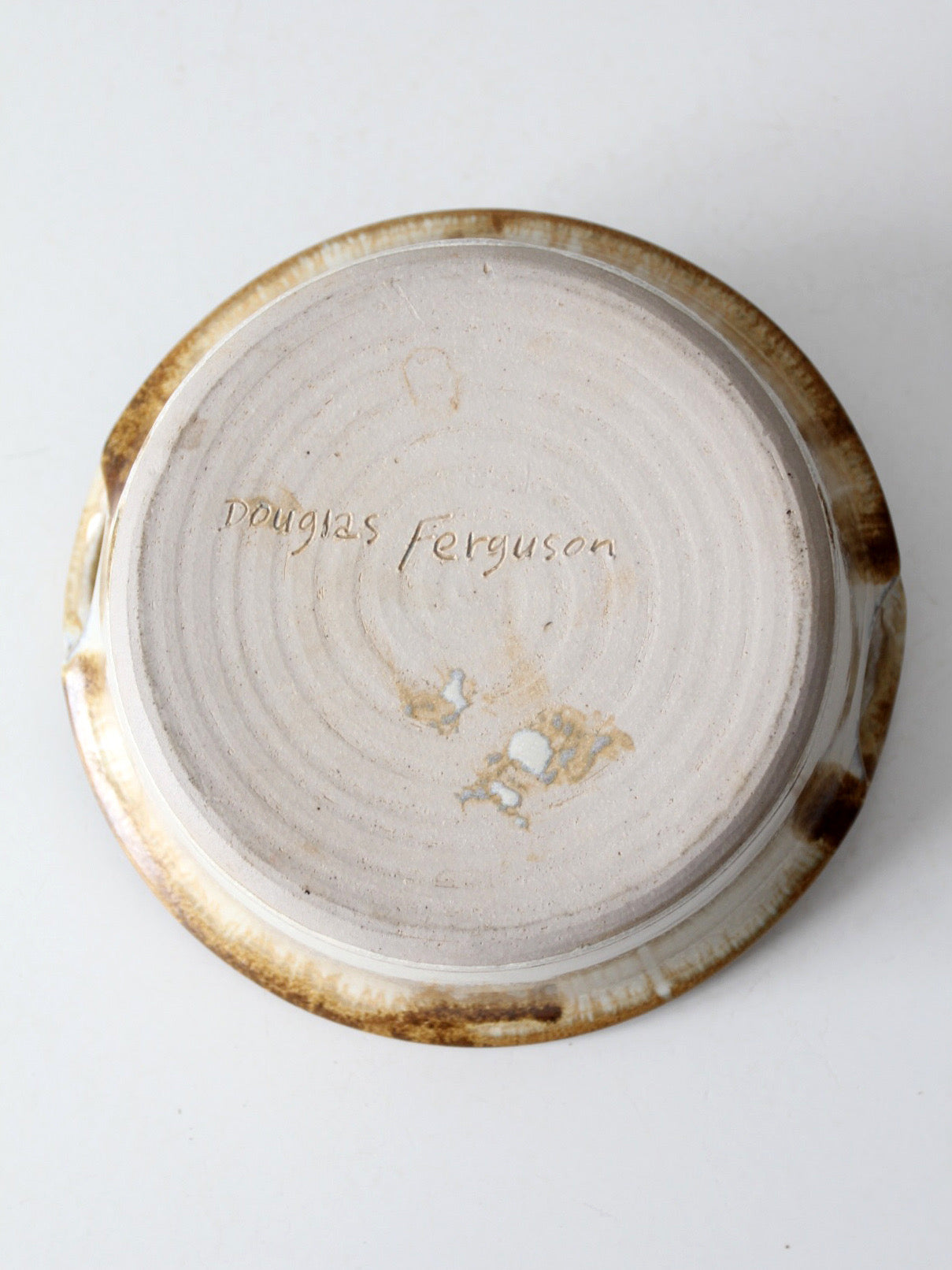 vintage Douglas Ferguson studio pottery bowl